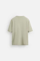 TEXTURED T-SHIRT