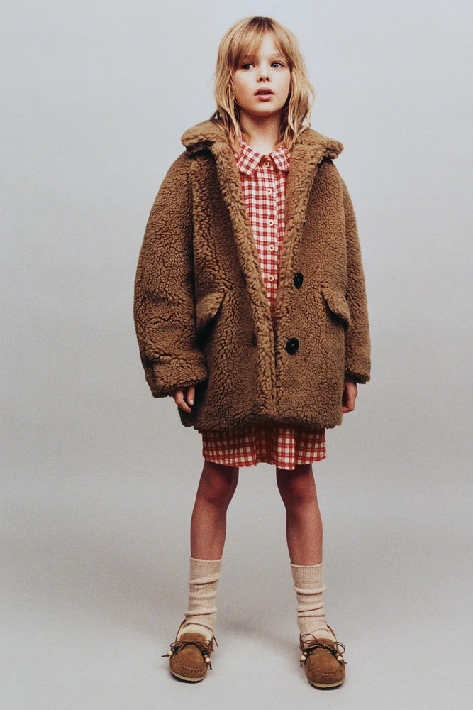 MANTEAU LONG EFFET MOUTON ÉDITION LIMITÉE