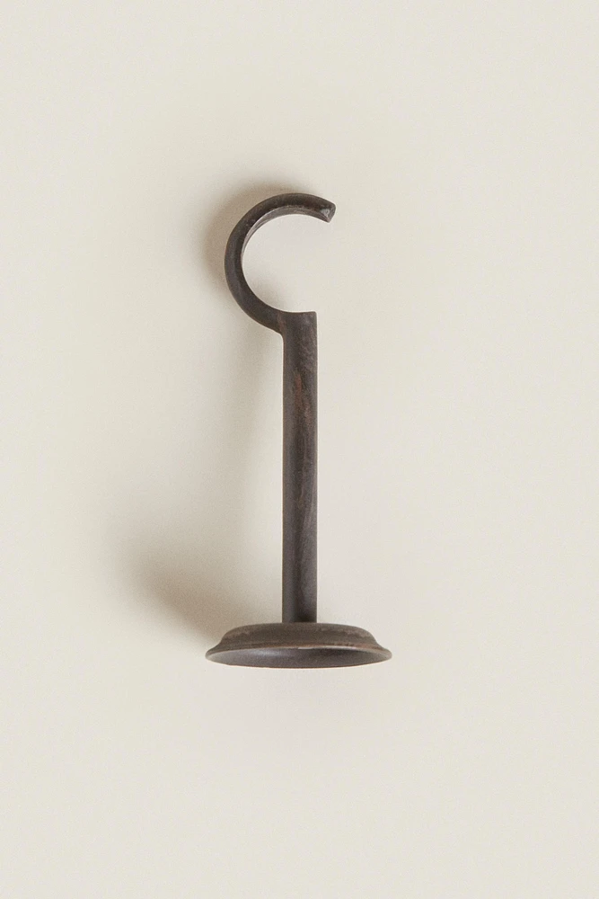 METALLIC CURTAIN RAIL HOOK