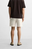 BERMUDA JOGGER STRUCTURÉ