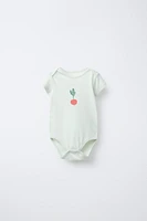 FIVE-PACK FARM BODYSUITS