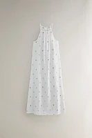 CHEMISE DE NUIT COTON MINIFLEUR