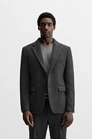 PINSTRIPE SUIT JACKET