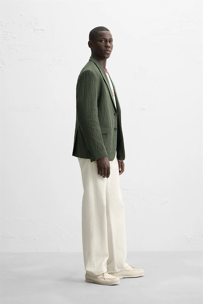 BLAZER PIED-DE-POULE