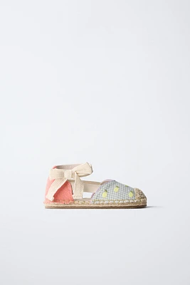 ESPADRILLE JUTE CITRONS