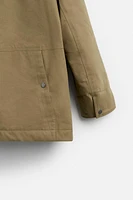 PADDED PARKA WITH POCKETS