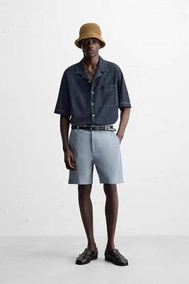 CHEMISE SURPIQÛRES CONTRASTE