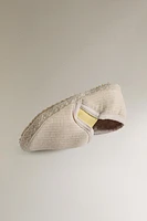 NEUTRAL MOROCCAN SLIPPERS