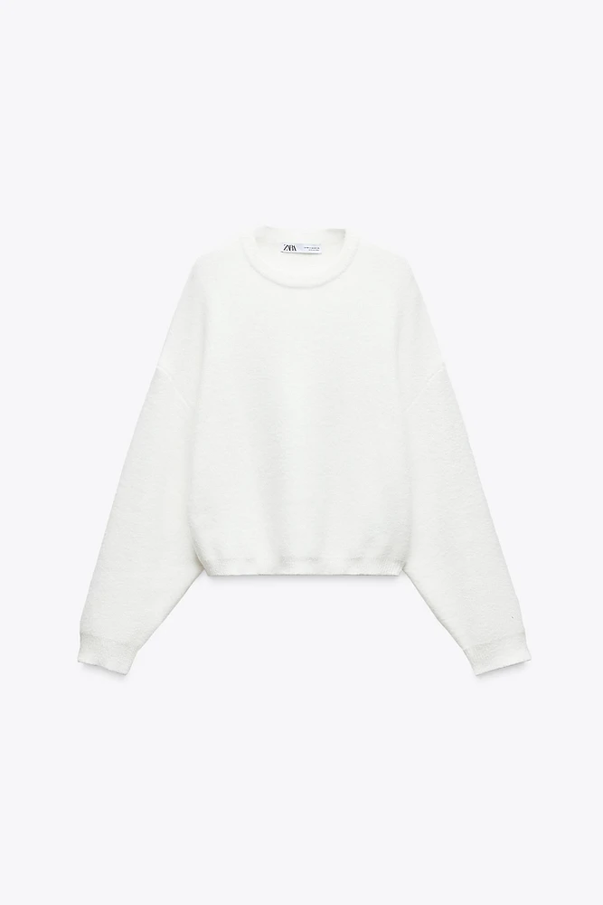 PULL EN MAILLE AU TOUCHER DOUX