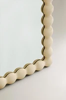 MIROIR MURAL RECTANGULAIRE CADRE BOIS