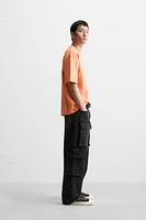 T-SHIRT RELAXED FIT DÉLAVÉ SPRAY