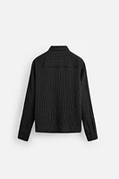 CHEMISE FLUIDE À RAYURES