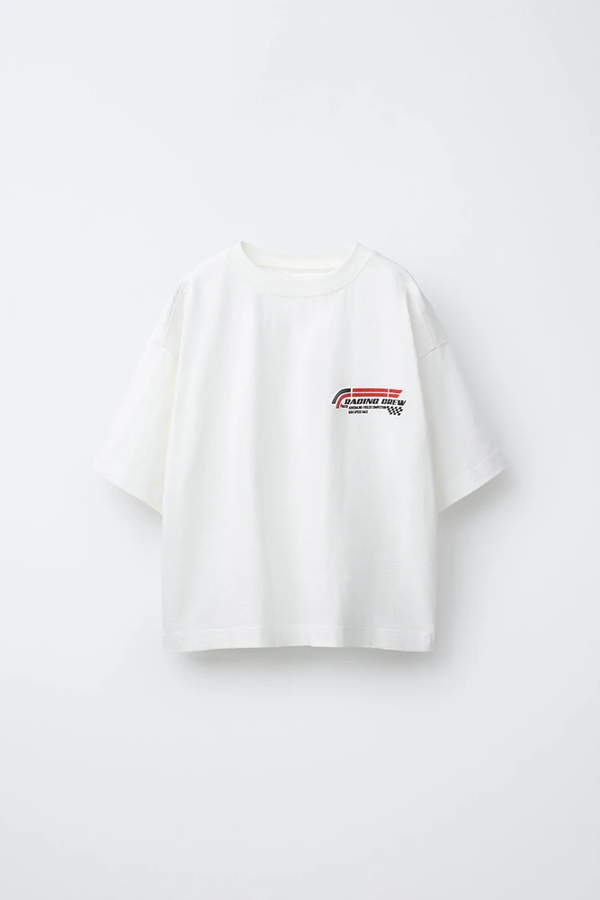 TEXT PRINT T-SHIRT