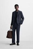 WOOL BLEND SUIT PANTS