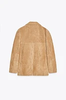 100% SUEDE BLAZER
