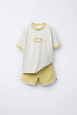 ENSEMBLE T-SHIRT ET BERMUDA SPORT