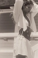 WRINKLE EFFECT SHORTS