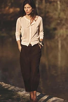 GILET EN MAILLE POINTELLE EXTRAFINE