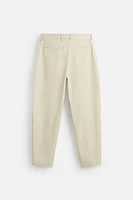 VISCOSE BLEND CHINO PANTS