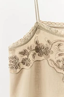 TOP STYLE LINGERIE BRODÉ FANTAISIE
