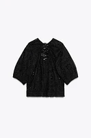 BLOUSE BRODERIES PERFORÉES ZW COLLECTION