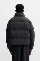 100% FEATHER FILL PUFFER JACKET