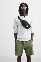 CONTRAST TECHNICAL BELT BAG