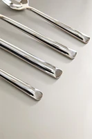 ENSEMBLE COUVERTS 4 PIÈCES ACIER FORGÉ