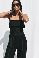 COMBINAISON BUSTIER AVEC LIN