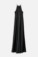 SATIN MIDI DRESS 50TH ANNIVERSARY