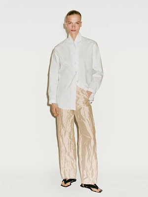 Pantalon satiné texturé - Limited Edition