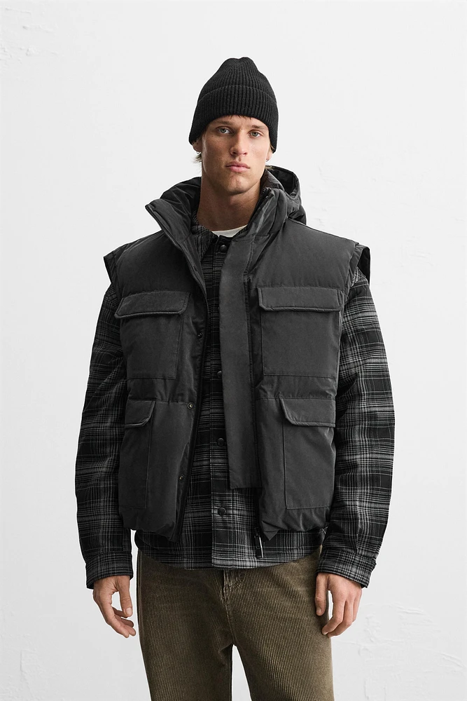 WATER REPELLENT PUFFER VEST