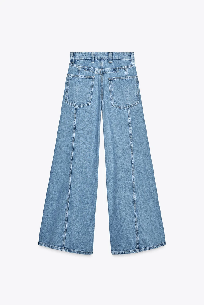JEAN ZW COLLECTION JAMBES LARGES TAILLE HAUTE