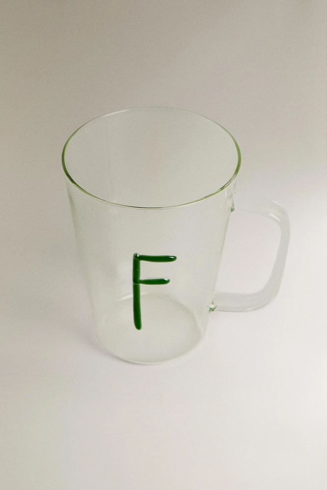 MUG BOROSILICATE INITIALE F