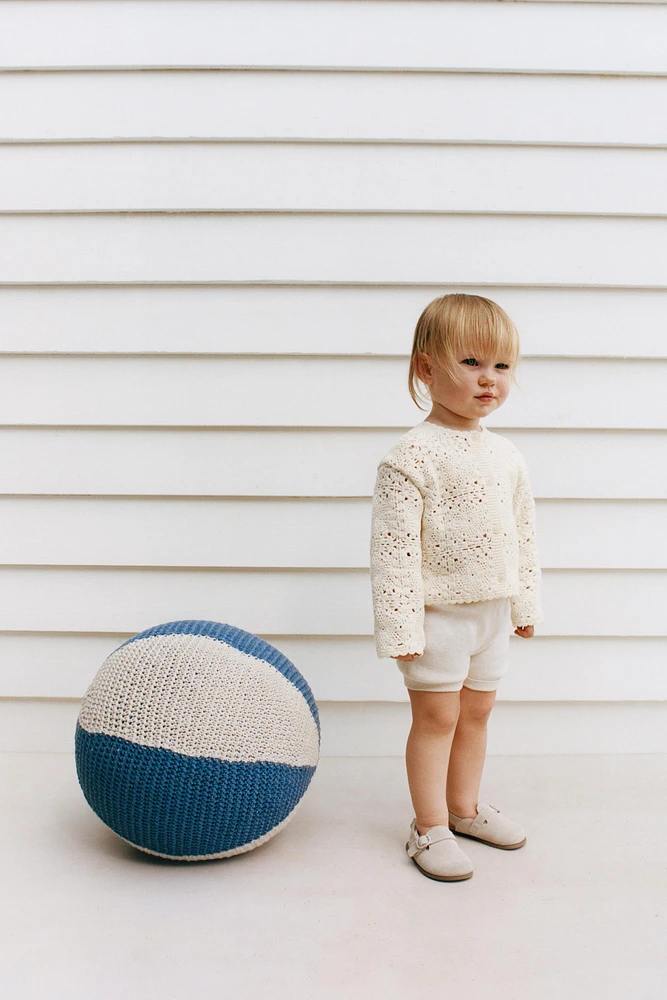 GILET EN MAILLE CROCHET