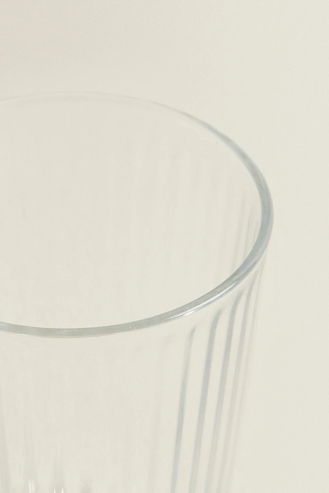 VERRE À SODA LIGNES