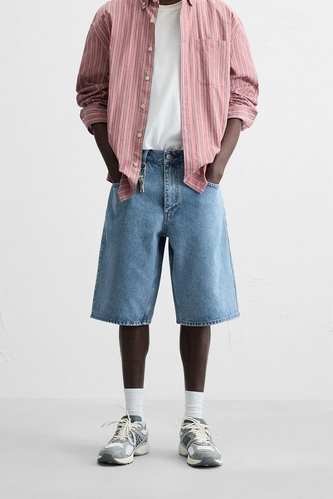 BAGGY FIT DENIM SHORTS