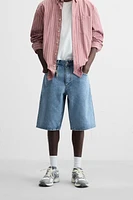 BAGGY FIT DENIM SHORTS