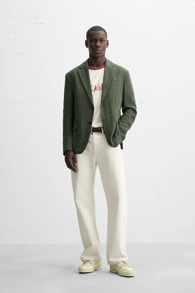 BLAZER PIED-DE-POULE
