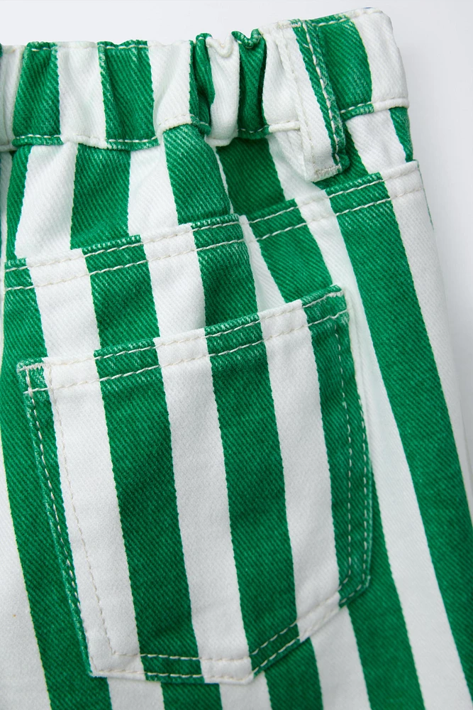 BERMUDA EN DENIM RAYURES CASA LAWA © X ZARA KIDS