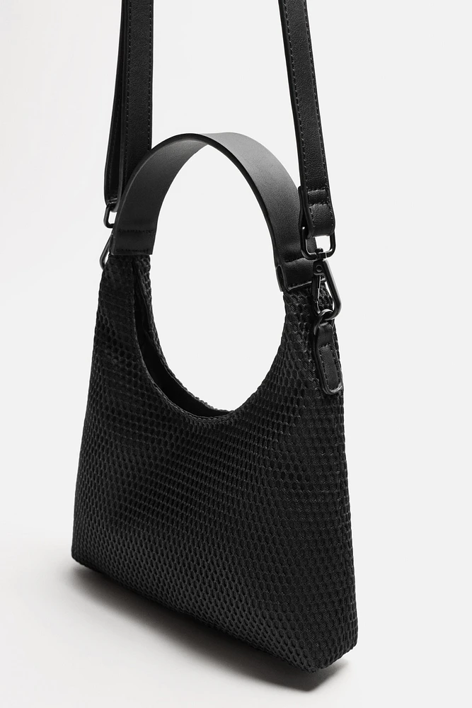 MESH CROSSBODY BAG