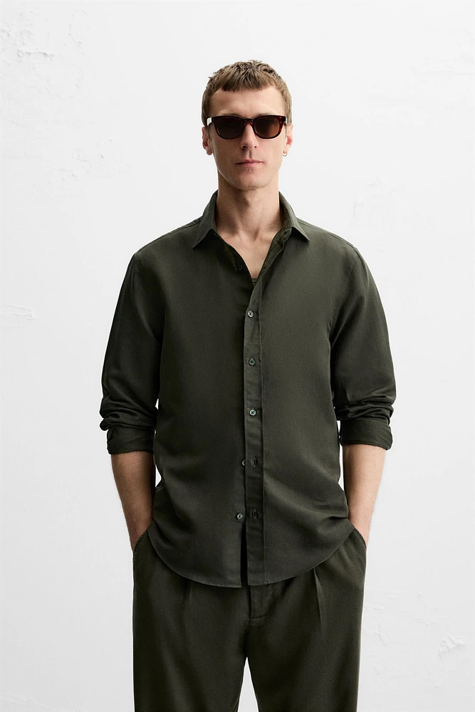 COTTON - LINEN SHIRT