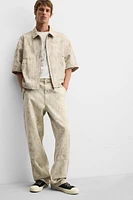 PANTALON DE CHARPENTIER À IMPRIMÉ ABSTRAIT