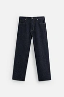 BRUSHED STRAIGHT FIT JEANS