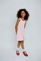 ROBE CONTRASTE AVEC MODAL