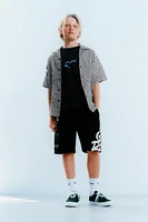 T-SHIRT TEXTE GRAFFITI