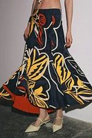 ZW COLLECTION PRINTED SKIRT