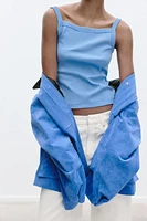 SQUARE NECK SHIRT