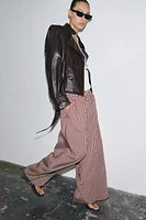 ZW COLLECTION STRIPED FLOWY PANTS