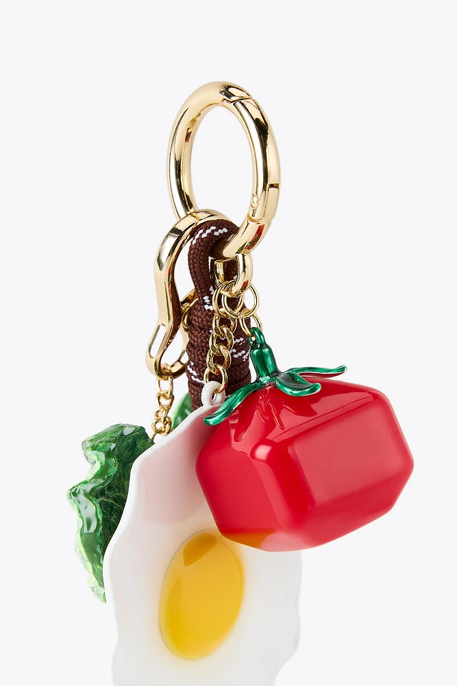 MULTI-CHARM KEYCHAIN